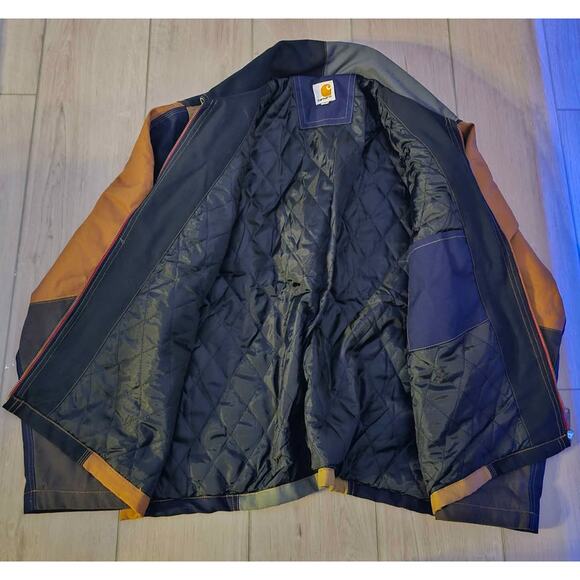 Carhartt Rework Multi-Color Patchwork Detroit Jacket - Picture 5 of 9